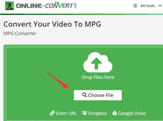 Convertisseur MP4 en MPEG en ligne