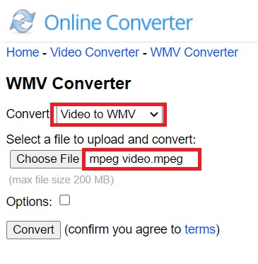 Convertir MPEG en WMV avec des outils en ligne