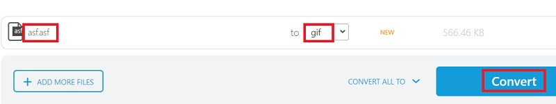 Transformez ASF en GIF à l'aide d'outils en ligne