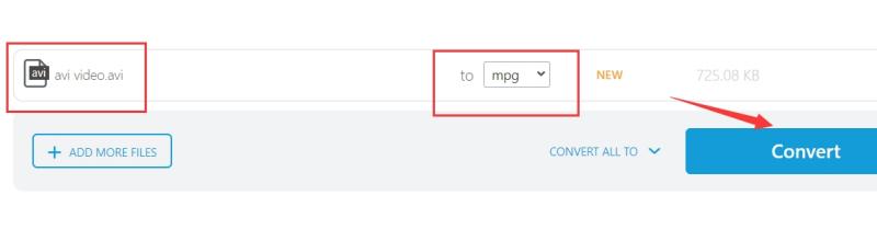 Extraire MPG d'AVI en ligne