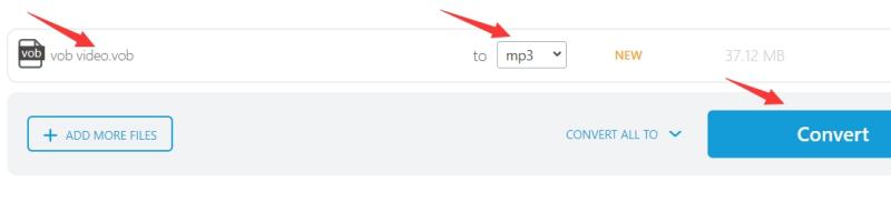 Convertir VOB en MP3 librement