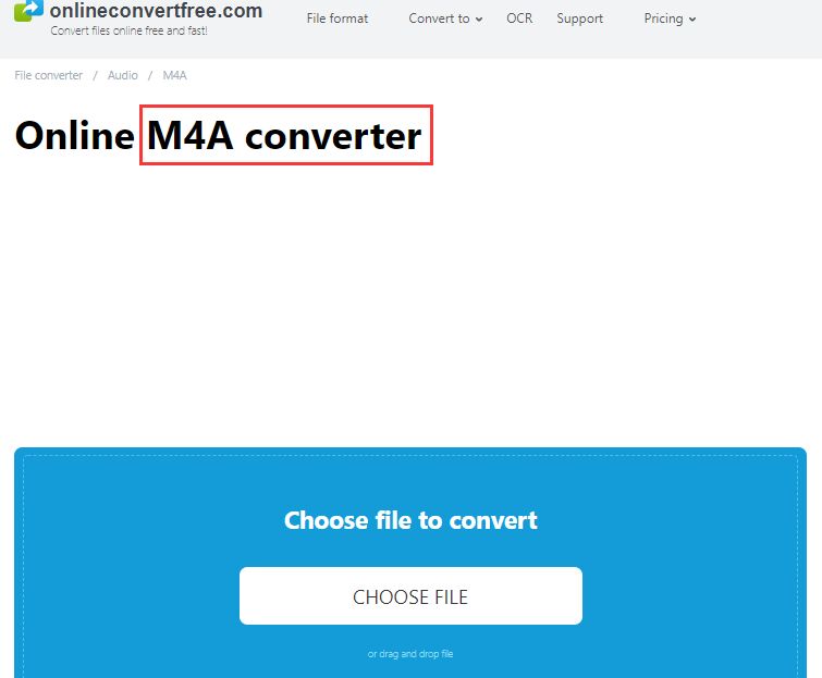 Convertir M4A en WMA gratuitement