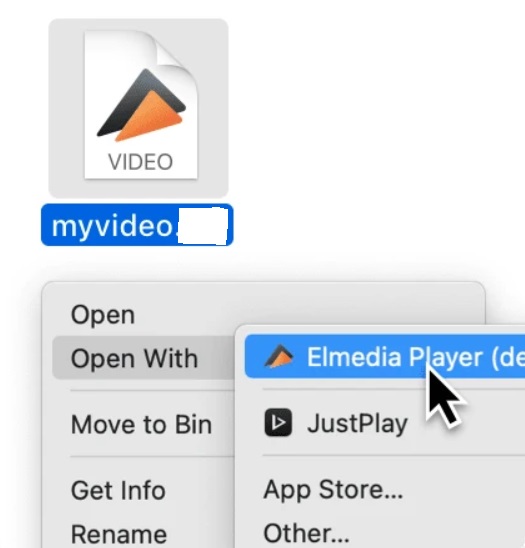 Étapes pour lire un fichier WMV sur Mac avec Elmedia Player
