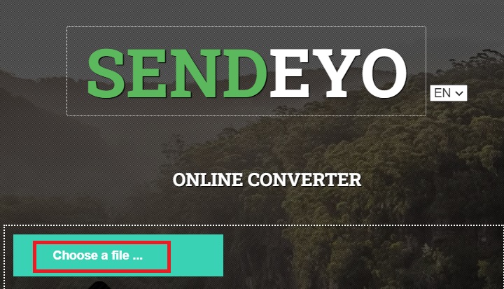 Transformez MOD en MOV avec Sendeyo Online Converter