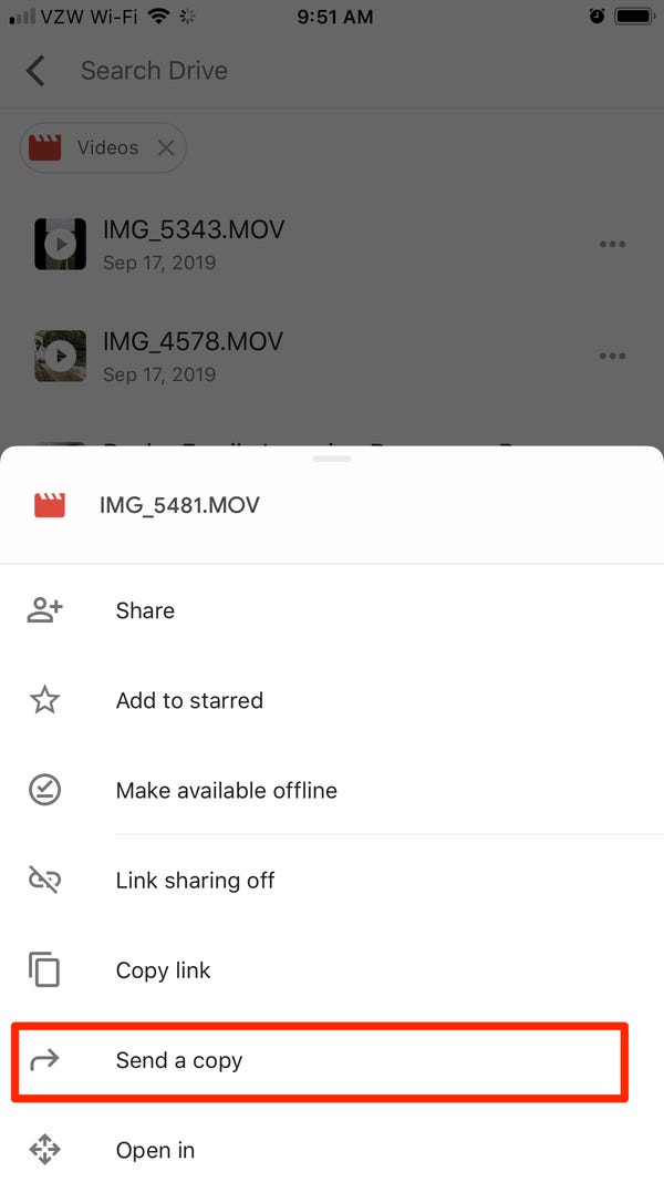 Transférer des vidéos d'iPhone vers Mac à l'aide de Google Drive