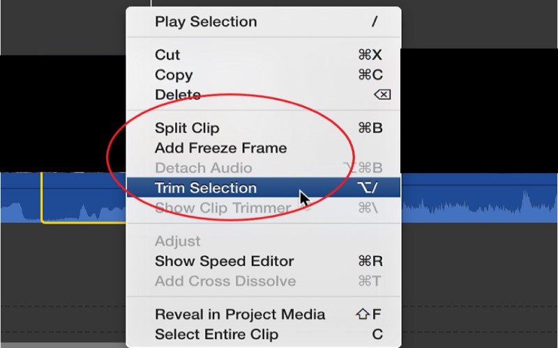 Découper une vidéo sur Mac avec iMovie