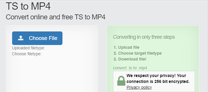 TS-MP4 File-Converter-Online