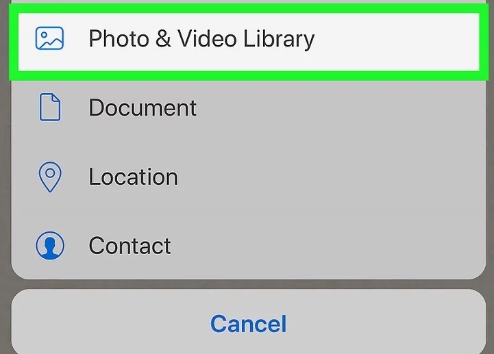Étapes pour créer une vidéo en GIF dans Whatsapp