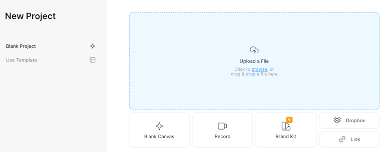 Convertir WAV en MOV en ligne avec VEED