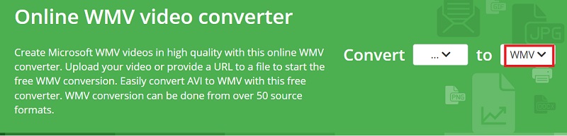 Convertir M4V en WMV avec des outils en ligne