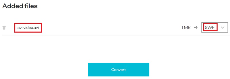 Convertir AVI en SWF gratuitement
