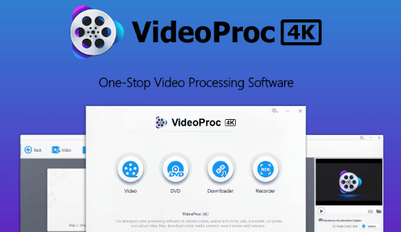 Convertisseur vidéo VideoProc 4K