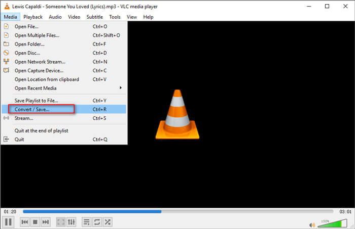 Comment convertir MP3 en MPG avec VLC