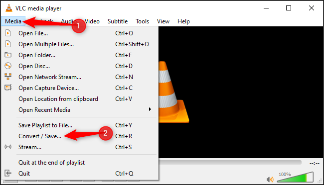 VLC convertit WMA