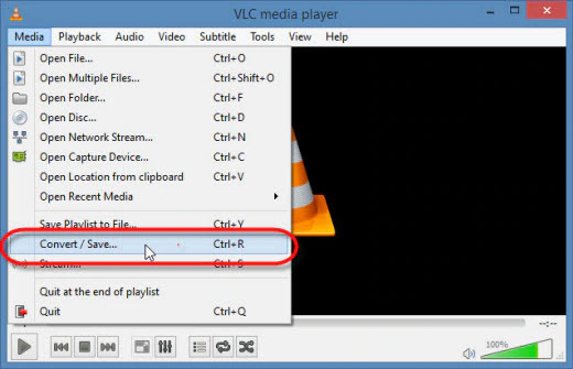 Convertir WAV en WMV avec VLC