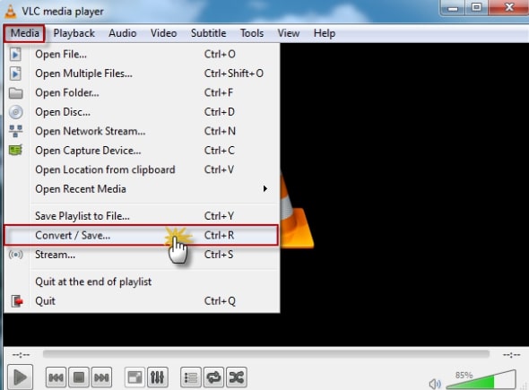Convertir MP4 en WMA avec VLC