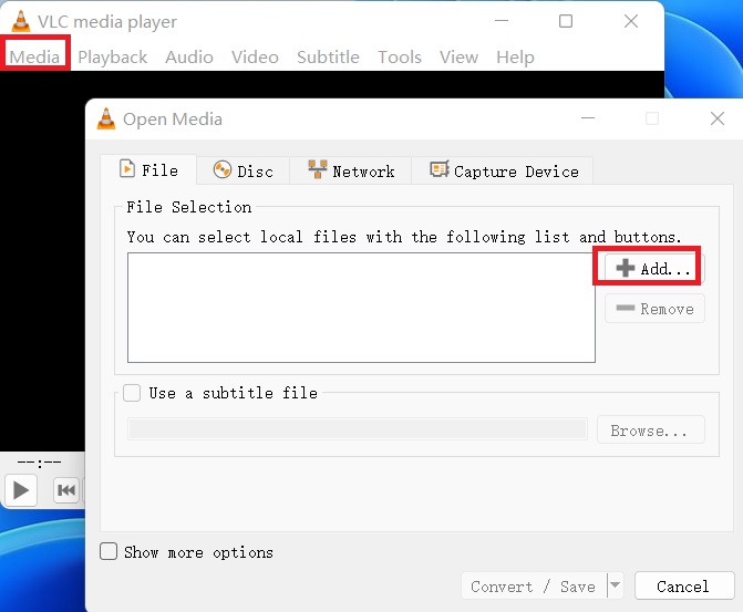 Convertir M4V en MKV avec VLC