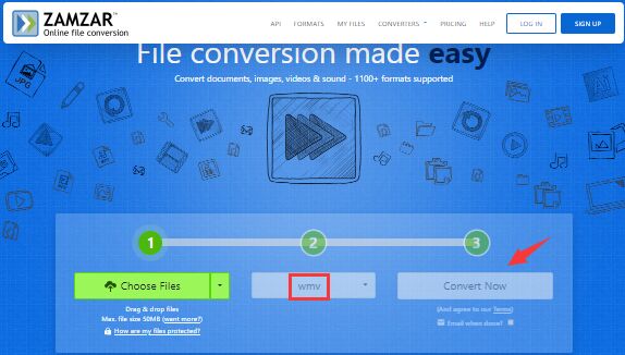 Convertisseur MP4 en WMV en ligne