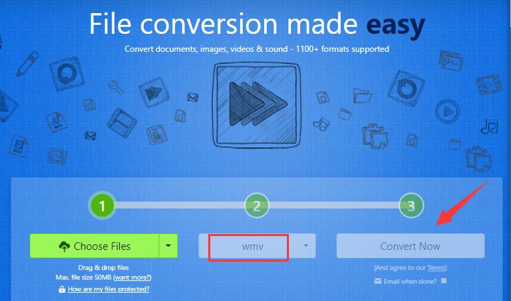 Convertir WAV en WMV en ligne